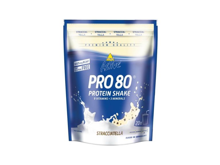 Protein ACTIVE pre 80 / 500 g Stracciatella (Inkospor - Nemecko)