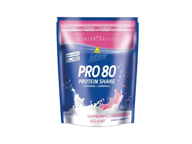 Protein ACTIVE pre 80 / 500 g Malina-jogurt (Inkospor - Nemecko)