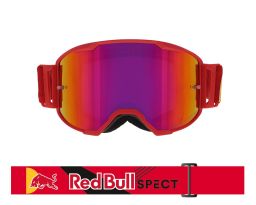 Okuliare STRIVE, RedBull Spect (červené mátné, plexi fialové zrkadlové)