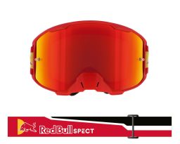 Okuliare STRIVE, RedBull Spect (červené mátné, plexi červené zrkadlové)