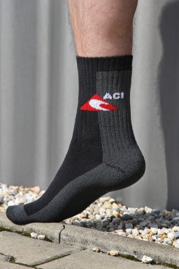 Ponožky černé, silné ACI (1 pár)