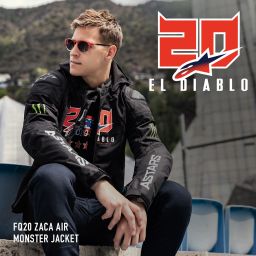 Bunda ZACA AIR WATERPROOF MONSTER FQ20 kolekce, ALPINESTARS (černá/červená/modrá/bílá/zelená) 2025