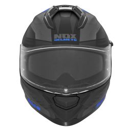 Prilba N304S CARVER, NOX (čierna matná,modrá) 2025