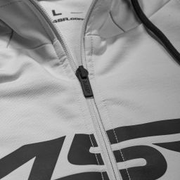 Mikina 4SR Hoodie Logo Zip Grey