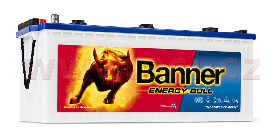 180Ah trakční baterie, levá BANNER Energy Bull 514x223x195(220)