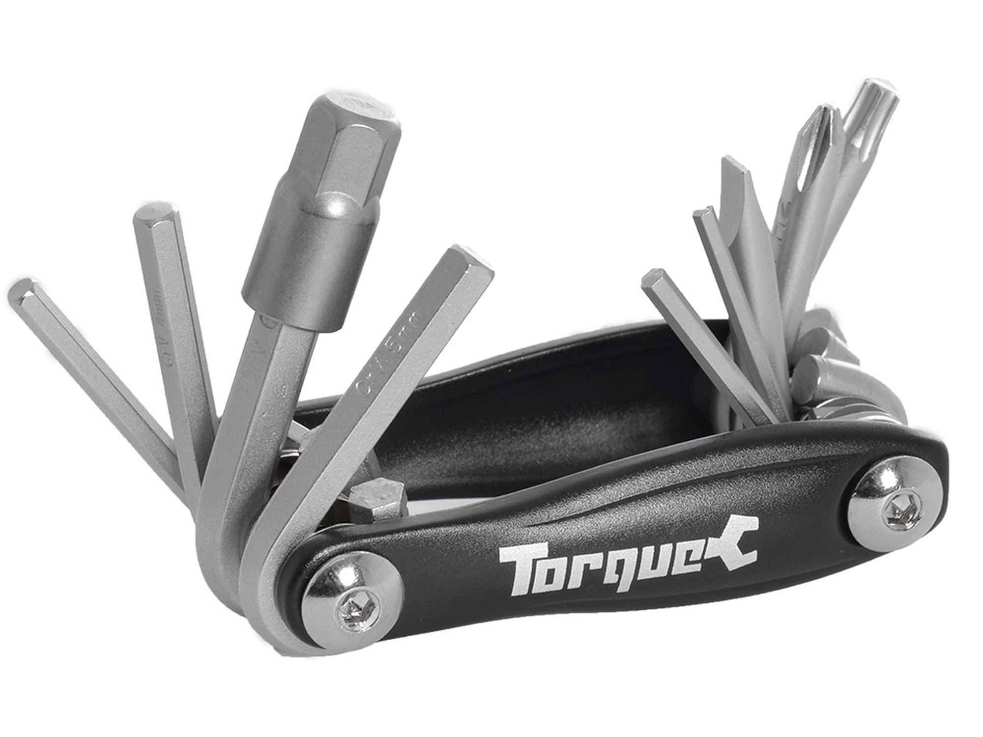 Multitool COMPACT 10 TORQUE, OXFORD (slitina hliníku, 10 nástavců, skládací)
