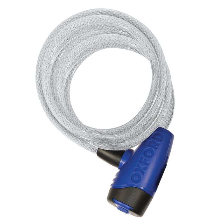 Zámek CABLE12, OXFORD (čirý, průměr lanka 12 mm, délka 1,8 m)