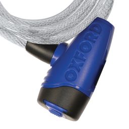 Zámek CABLE12, OXFORD (čirý, průměr lanka 12 mm, délka 1,8 m)