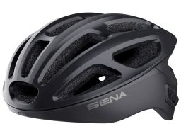 Cyklo přilba s headsetem R1, SENA (černá)