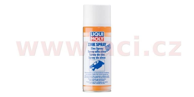 LIQUI MOLY Zink Spray - teplotně odolný zinkový sprej 400 ml