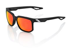 Slnečné okuliare CENTRIC Matte Crystal Black, 100% (zabarvená červené skla)