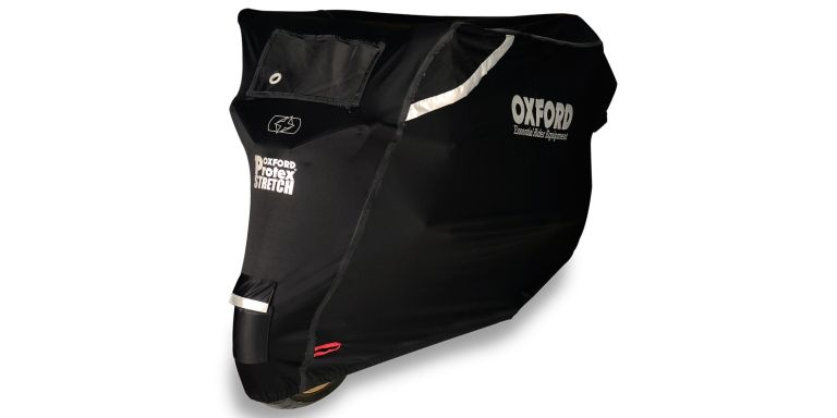 Plachta na motorku Protex Stretch Outdoor s klimatickou membránou, OXFORD (čierna)