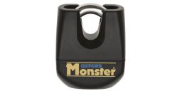 Zámok kotúčové brzdy Monster, OXFORD (snížená verzia vhodná pre reťaz zámky, priemer čapu 16 mm, čierny)