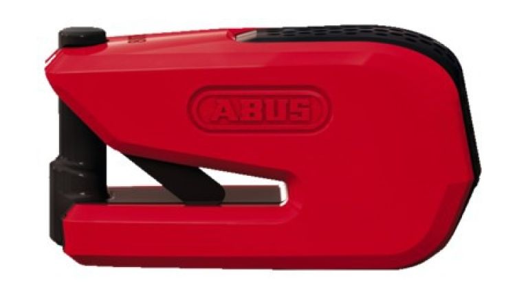 Bezklíčový zámok kotúčové brzdy (ovládanie pomocou aplikácie) SmartX Granit, ABUS (priemer čapu 13,5mm, červený)