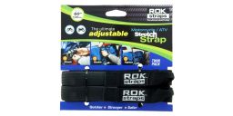 Zavazadlové popruhy HD nastaviteľné a zosilnené, ROK STRAPS (čierna, šírka 25 mm, pár)