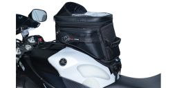 Tankbag na motocykel S20R Adventure s popruhy, OXFORD (čierny, objem 20 l)