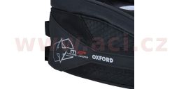 Tankbag na motocykel M2R, OXFORD (čierny, s magnetickú základňou, objem 2 l)