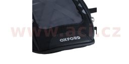Tankbag na motocykel M1R Micro, OXFORD (čierny, objem 1 l)
