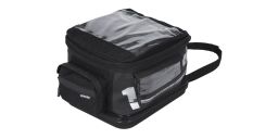 Tankbag na motocykel F1 QR, OXFORD (čierny, s rýchloupínacím systémom na viečka nádrže, objem 18 l)