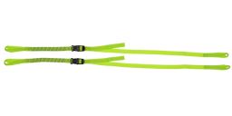 Zavazadlové popruhy LD Commuter nastaviteľné, ROK STRAPS (reflexné zelená, šírka 12 mm, pár)