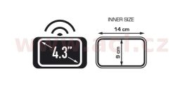 Univerzálny držiak pre GPS/smartphone, KAPPA (uhlopříčka do 4,5")
