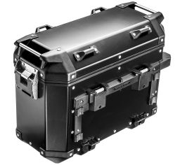 Hliníkový bočné kufr-pravý, KAPPA (37l, čierny)