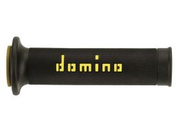 Gripy A010 (road) dĺžka 120 + 125 mm, DOMINO (čierno-žlté)
