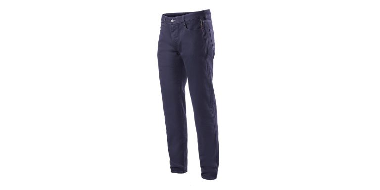 PREDĹŽENÉ nohavice COPPER 2 DENIM, ALPINESTARS (modrá)