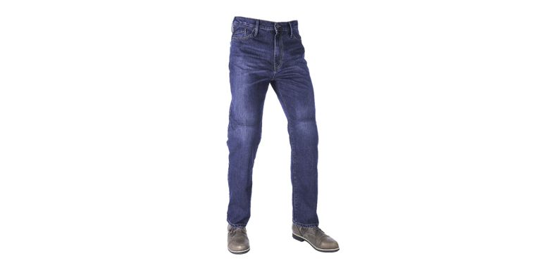 PREDĹŽENÉ nohavice Original Approved Jeans voľný střih, OXFORD, pánske (sepraná modrá)