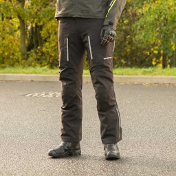 SKRÁTENÉ nohavice HINTERLAND DRY2DRY™, OXFORD ADVANCED (čierne)