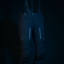 SKRÁTENÉ nohavice HINTERLAND DRY2DRY™, OXFORD ADVANCED (čierne)