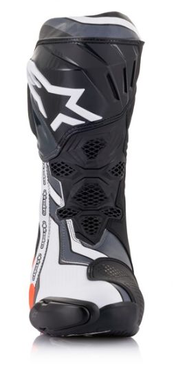 Topánky SUPERTECH R, ALPINESTARS (černá/červená fluo/bílá/šedá) 2025
