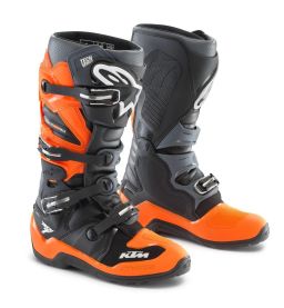 Topánky ALPINESTARS TECH 7 EXC, KTM (černá/oranžová) 2023