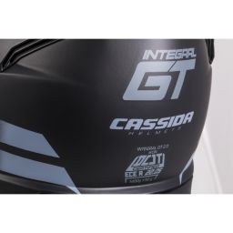 Prilba Integral GT 2.0 Ikon, CASSIDA (čierna matná/šedá, balenie vr. Pinlock fólie)