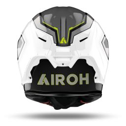 Prilba GP 550 S Rush, AIROH (lesklá bílá/žlutá) 2023