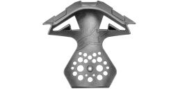 Vrchný a vnútorný diel krytu bradové ventilácia pre prilby SUPERTECH S-M10 a S-M8, ALPINESTARS (čierna, verzia ECE 22.05)