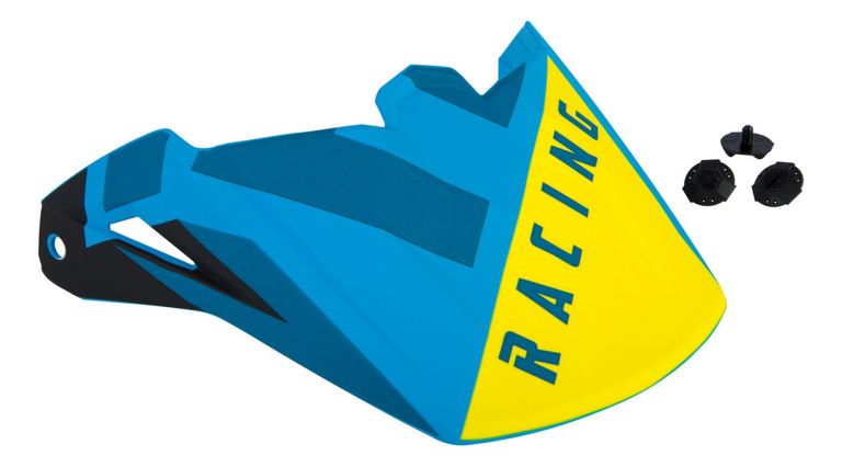šilt pre prilbu ELITE, FLY RACING - USA (modrá/černá)