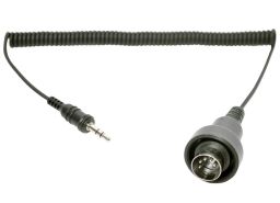 Redukcia pre transmiter SM-10: 5 pin DIN kábel do 3,5 mm stereo jack (Honda Goldwing 1980-), SENA