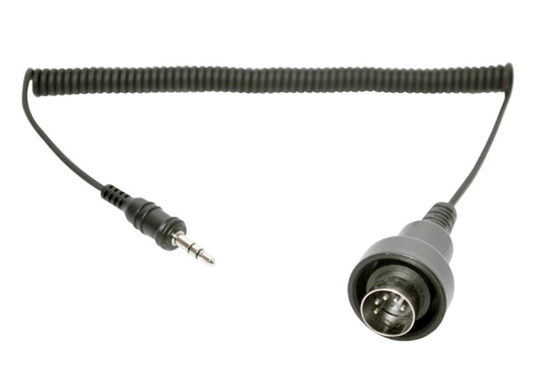 Redukcia pre transmiter SM-10: 5 pin DIN kábel do 3,5 mm stereo jack (HD 1989-1997, Kawasaki, Suzuki, Yamaha 1983-), SENA