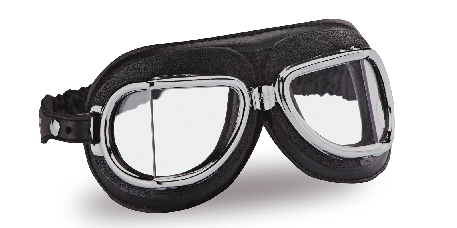 Vintage okuliare 513, CLIMAX (černé/chromový rámeček/skla číra)