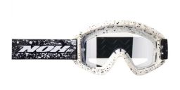 MX okuliare DIRT, NOX (bílé/černé)