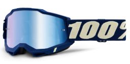 ACCURI 2, 100% okuliare Deepmarine, zrkadlové modré plexi