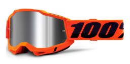ACCURI 2, 100% okuliare Orange, zrkadlové strieborné plexi