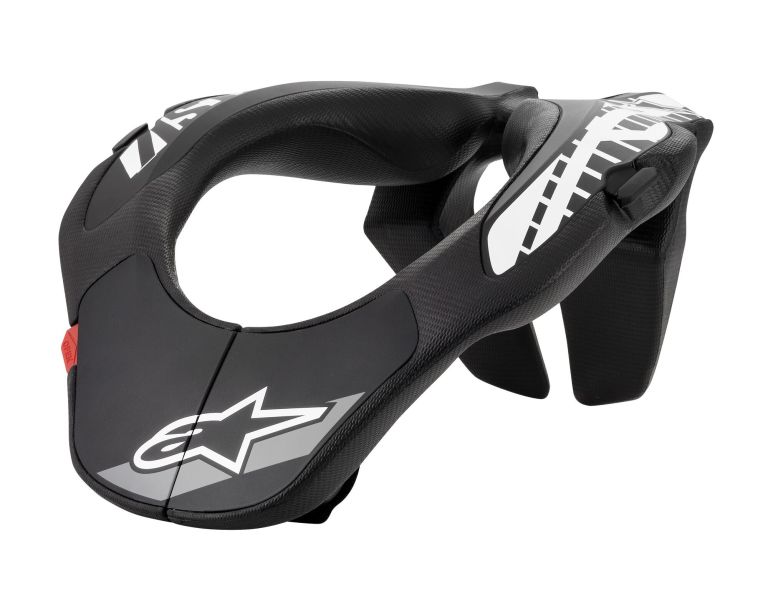 Krčnej chránič NECK SUPPORT, ALPINESTARS, detský (černý/bílý, veľ. UNI) 2024