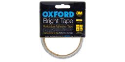 Reflexné samolepiace páska Bright Tape, OXFORD (šedá reflexné, dĺžka 4,5 m, šírka 10 mm)