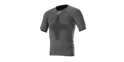 Termotriko s krátkym rukávom a protektory ROOST BASE, ALPINESTARS (antracit čierna) 2025