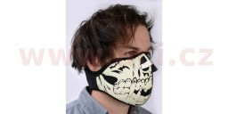 Maska Glow Skull, OXFORD (fluorescenčné potlač)