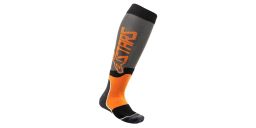 Ponožky MX PLUS-2, ALPINESTARS (šedá/oranžová fluo) 2023