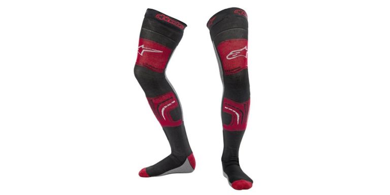 Ponožky pod ortézy KNEE BRACE, ALPINESTARS (červená/šedá) 2023