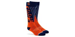 Ponožky TORQUE 100% (modrá/oranžová)